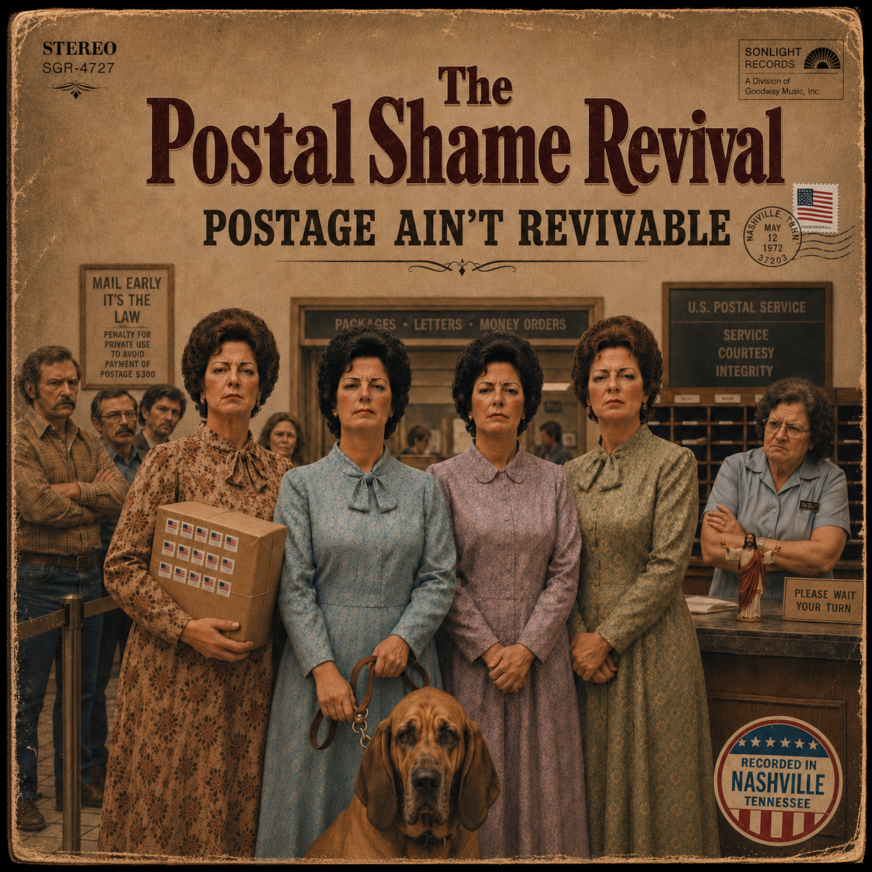 Jacket for Postage Ain't Revivable